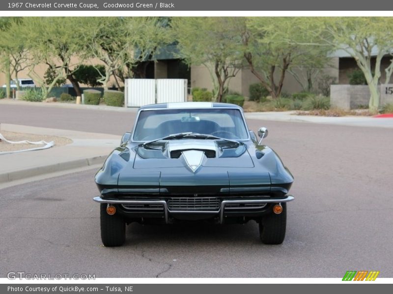 Goodwood Green / Black 1967 Chevrolet Corvette Coupe