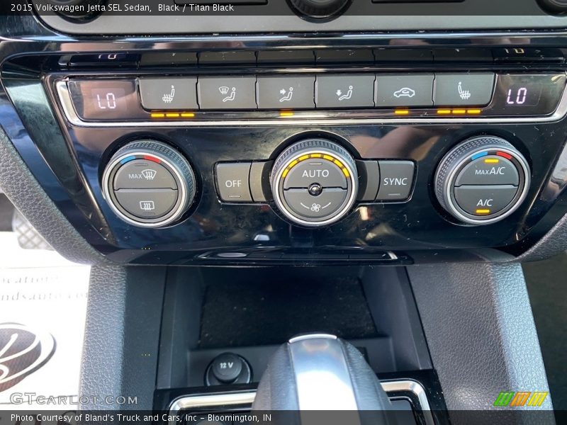 Controls of 2015 Jetta SEL Sedan