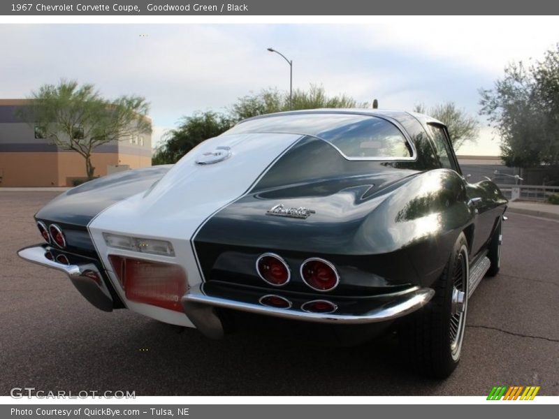 Goodwood Green / Black 1967 Chevrolet Corvette Coupe