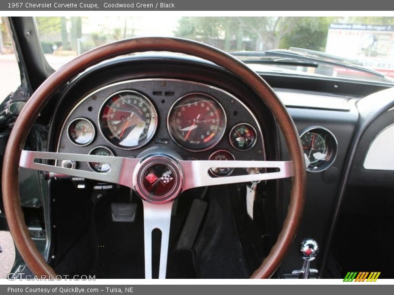 Goodwood Green / Black 1967 Chevrolet Corvette Coupe
