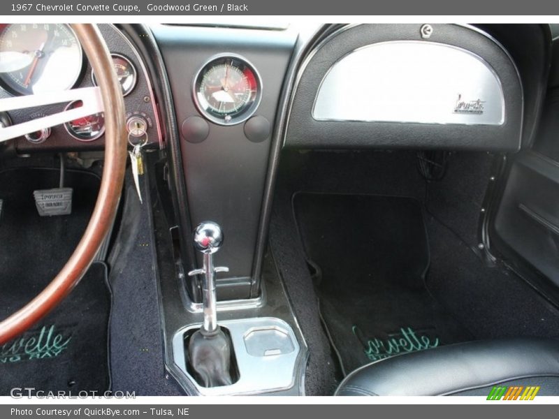Goodwood Green / Black 1967 Chevrolet Corvette Coupe