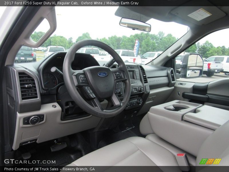 Front Seat of 2017 F250 Super Duty XL Regular Cab