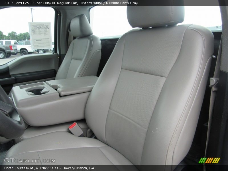 Front Seat of 2017 F250 Super Duty XL Regular Cab