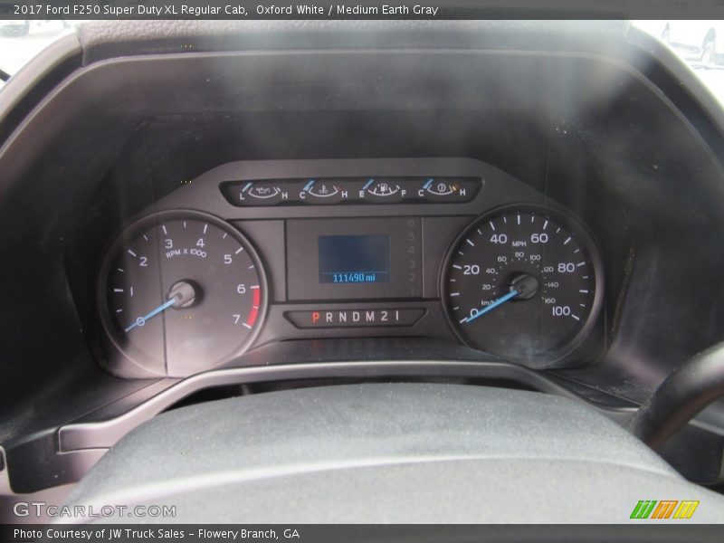  2017 F250 Super Duty XL Regular Cab XL Regular Cab Gauges