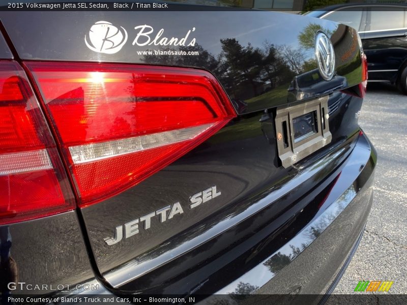 Black / Titan Black 2015 Volkswagen Jetta SEL Sedan