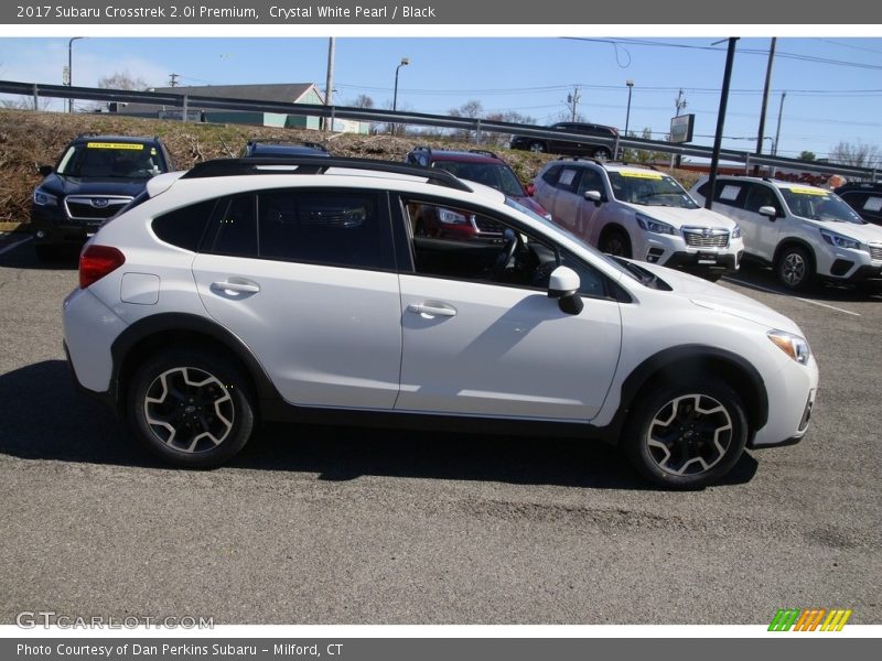 Crystal White Pearl / Black 2017 Subaru Crosstrek 2.0i Premium