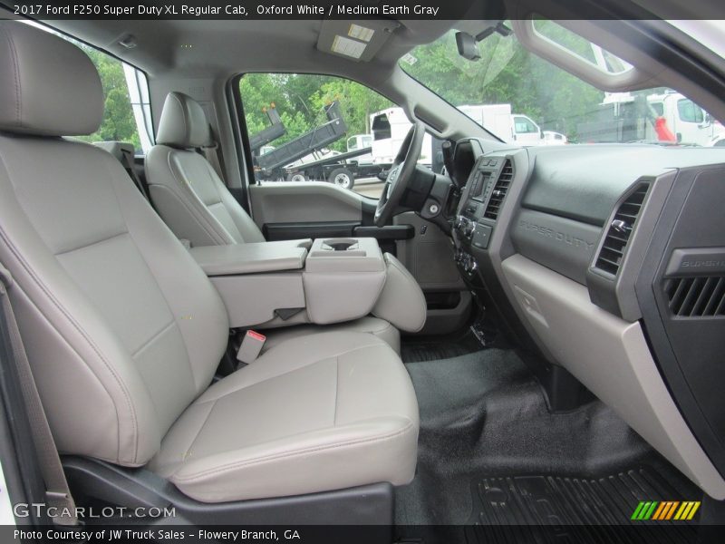 Front Seat of 2017 F250 Super Duty XL Regular Cab