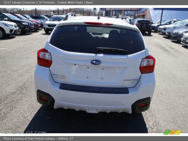 Crystal White Pearl / Black 2017 Subaru Crosstrek 2.0i Premium