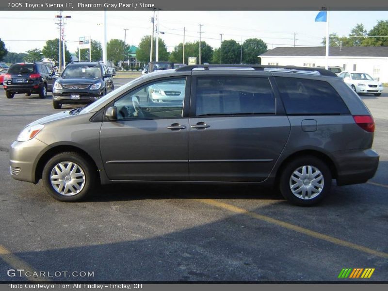 Phantom Gray Pearl / Stone 2005 Toyota Sienna LE