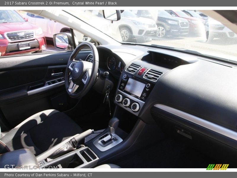 Crystal White Pearl / Black 2017 Subaru Crosstrek 2.0i Premium