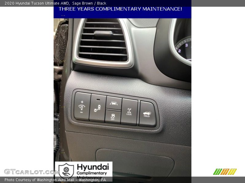 Sage Brown / Black 2020 Hyundai Tucson Ultimate AWD