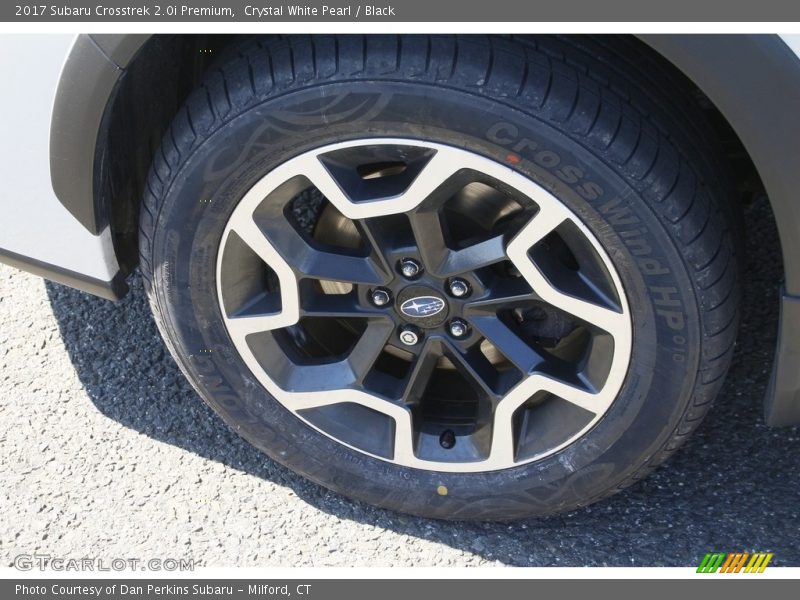 Crystal White Pearl / Black 2017 Subaru Crosstrek 2.0i Premium