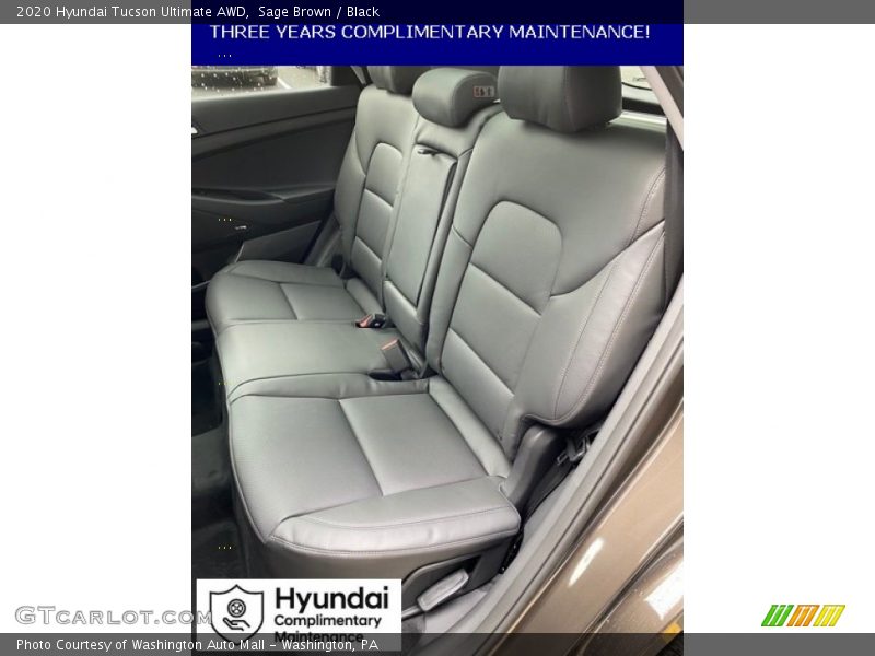 Sage Brown / Black 2020 Hyundai Tucson Ultimate AWD