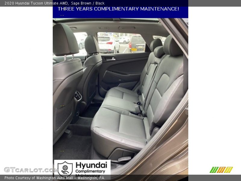 Sage Brown / Black 2020 Hyundai Tucson Ultimate AWD