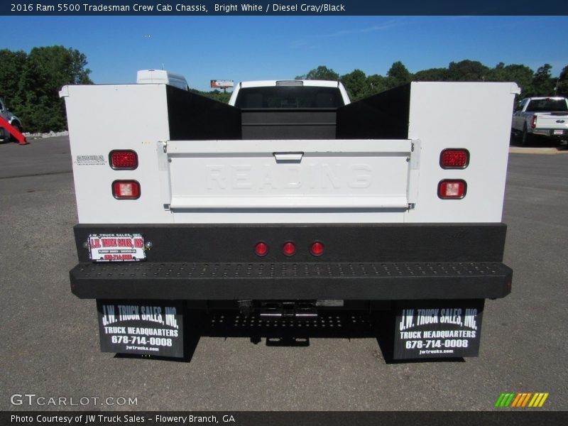 Bright White / Diesel Gray/Black 2016 Ram 5500 Tradesman Crew Cab Chassis