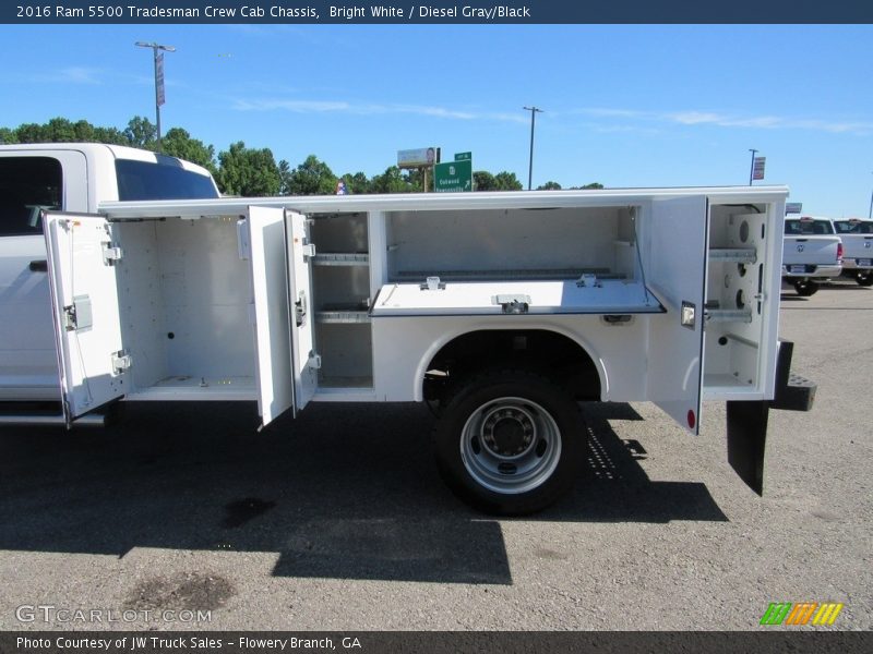 Bright White / Diesel Gray/Black 2016 Ram 5500 Tradesman Crew Cab Chassis