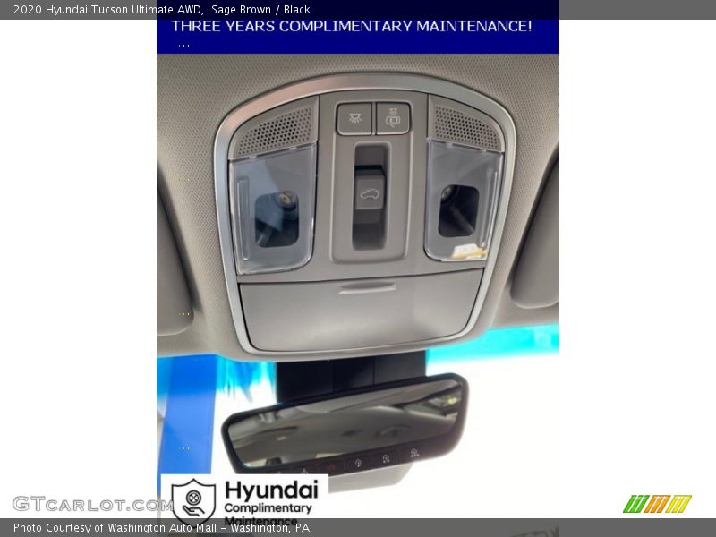 Sage Brown / Black 2020 Hyundai Tucson Ultimate AWD