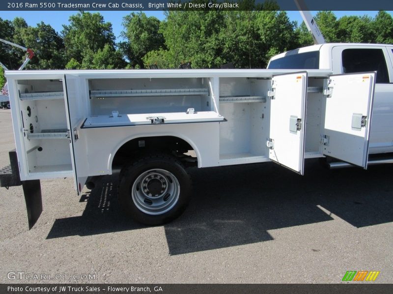 Bright White / Diesel Gray/Black 2016 Ram 5500 Tradesman Crew Cab Chassis