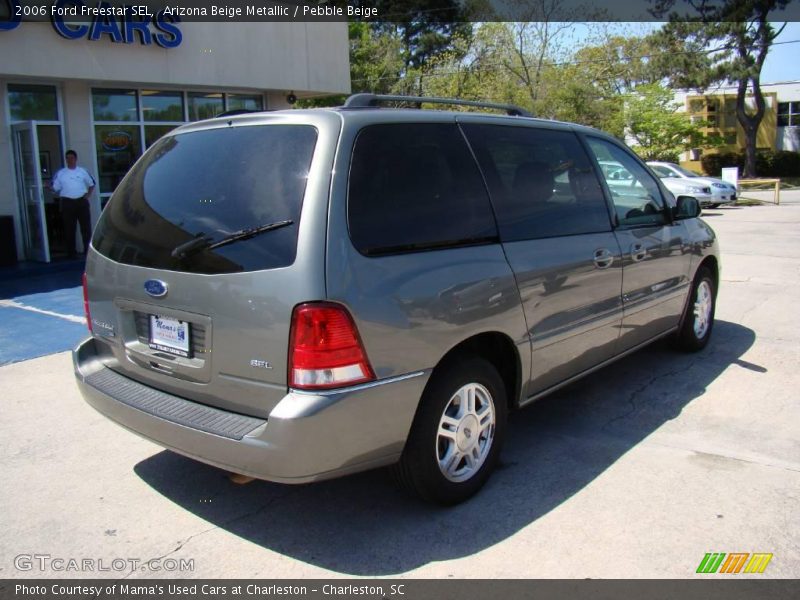 Arizona Beige Metallic / Pebble Beige 2006 Ford Freestar SEL