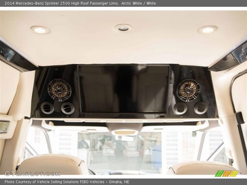 Arctic White / White 2014 Mercedes-Benz Sprinter 2500 High Roof Passenger Limo
