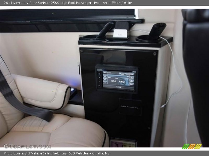 Arctic White / White 2014 Mercedes-Benz Sprinter 2500 High Roof Passenger Limo