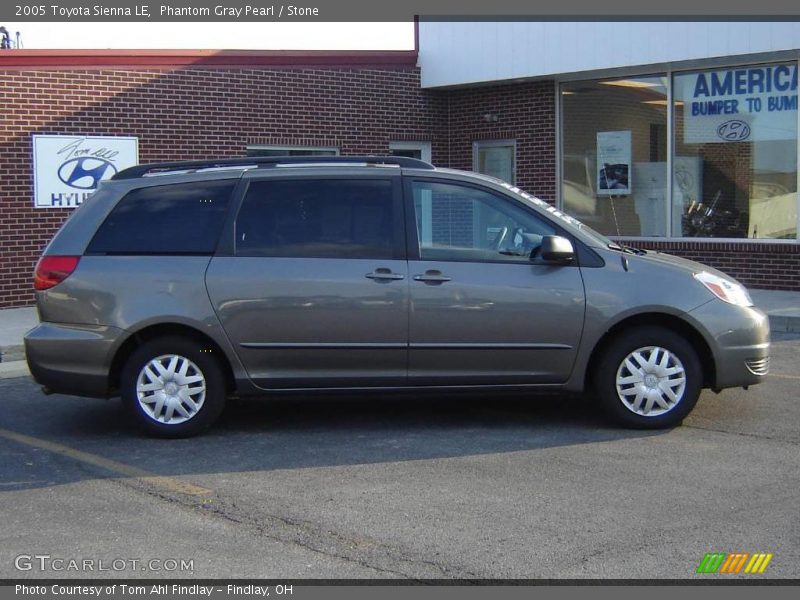 Phantom Gray Pearl / Stone 2005 Toyota Sienna LE