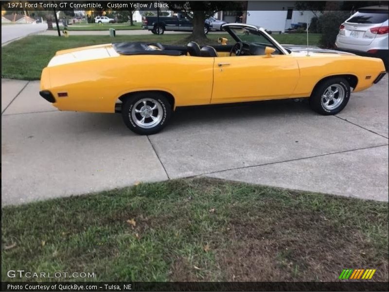  1971 Torino GT Convertible Custom Yellow