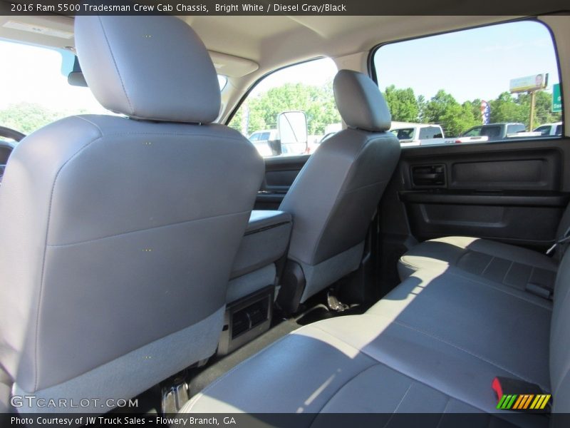 Bright White / Diesel Gray/Black 2016 Ram 5500 Tradesman Crew Cab Chassis