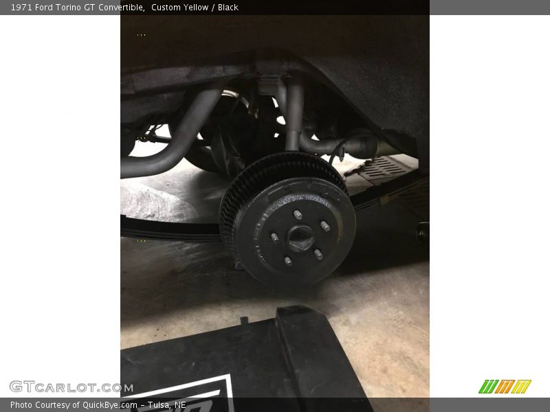 Undercarriage of 1971 Torino GT Convertible