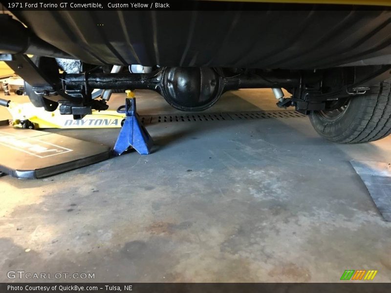 Undercarriage of 1971 Torino GT Convertible