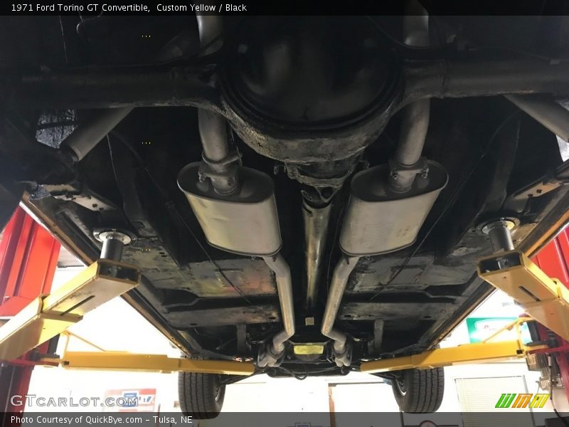 Undercarriage of 1971 Torino GT Convertible