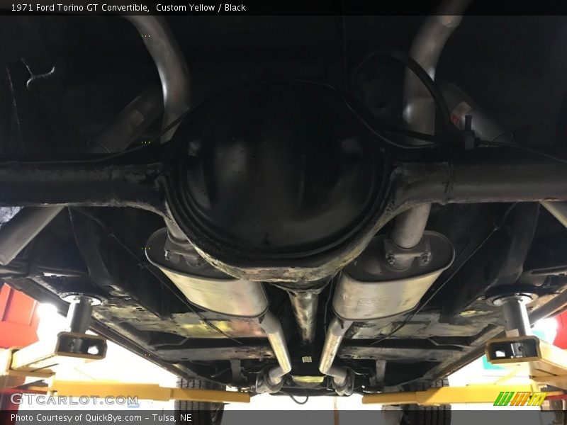 Undercarriage of 1971 Torino GT Convertible