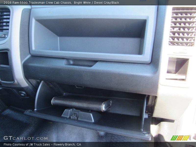 Bright White / Diesel Gray/Black 2016 Ram 5500 Tradesman Crew Cab Chassis