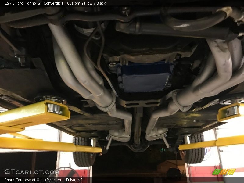 Undercarriage of 1971 Torino GT Convertible