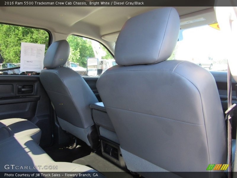 Bright White / Diesel Gray/Black 2016 Ram 5500 Tradesman Crew Cab Chassis
