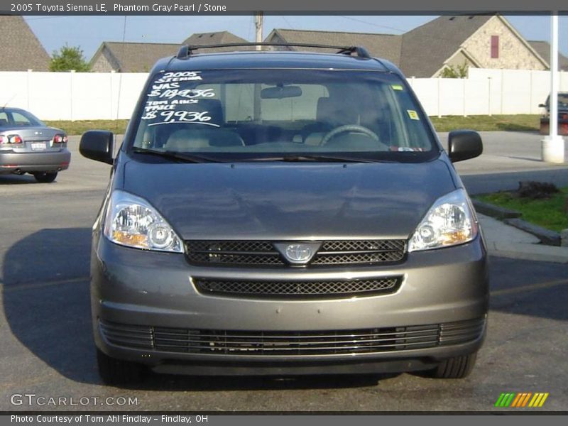 Phantom Gray Pearl / Stone 2005 Toyota Sienna LE