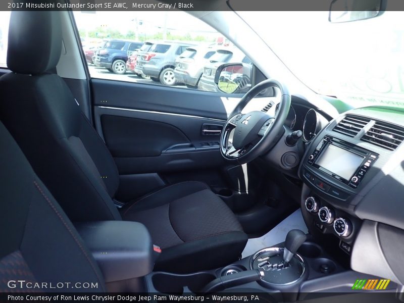 Mercury Gray / Black 2017 Mitsubishi Outlander Sport SE AWC
