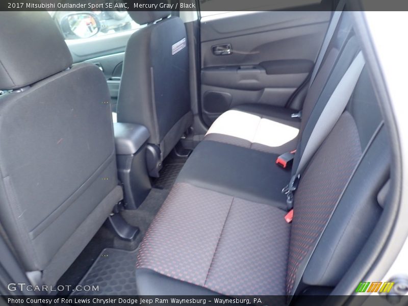 Rear Seat of 2017 Outlander Sport SE AWC