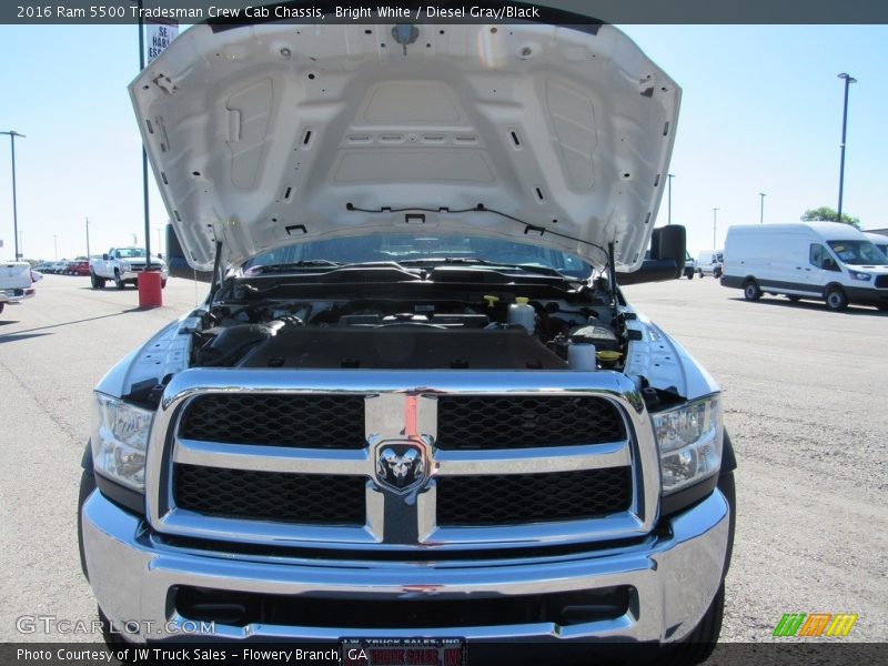 Bright White / Diesel Gray/Black 2016 Ram 5500 Tradesman Crew Cab Chassis