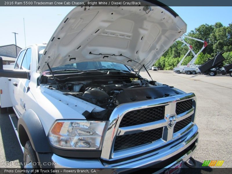 Bright White / Diesel Gray/Black 2016 Ram 5500 Tradesman Crew Cab Chassis