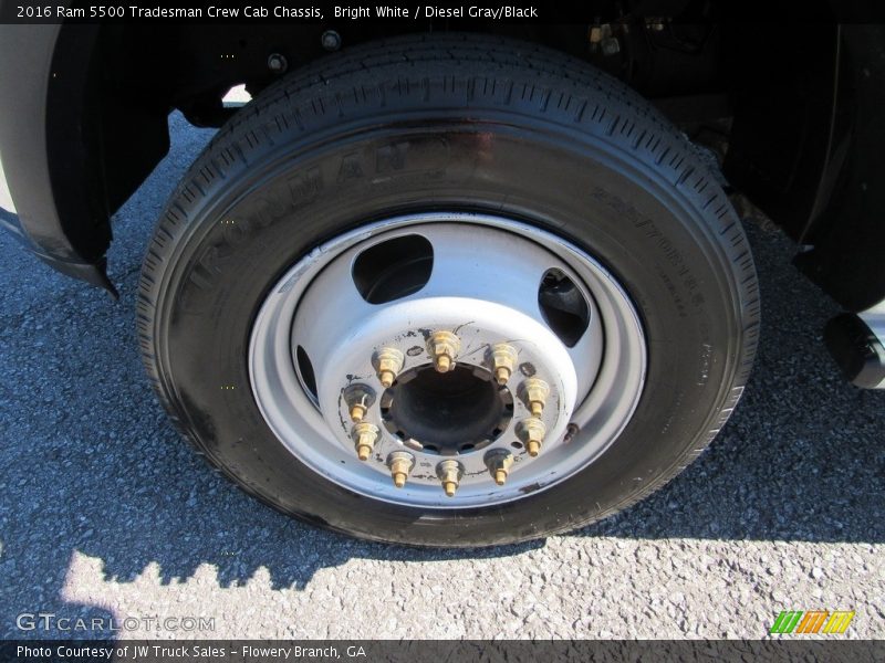  2016 5500 Tradesman Crew Cab Chassis Wheel