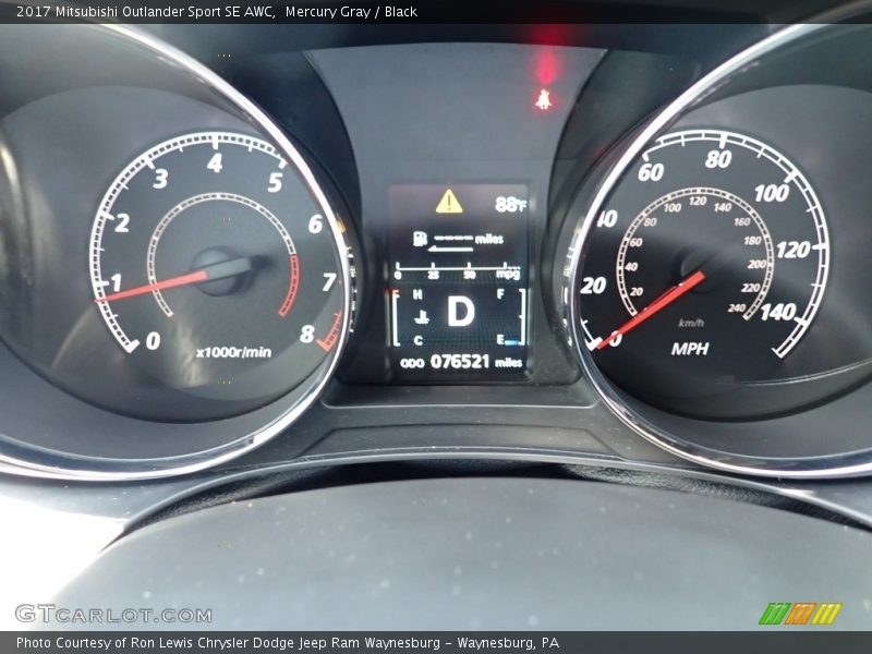  2017 Outlander Sport SE AWC SE AWC Gauges