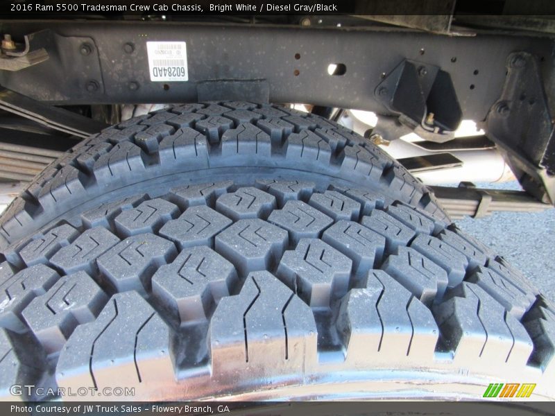 Bright White / Diesel Gray/Black 2016 Ram 5500 Tradesman Crew Cab Chassis