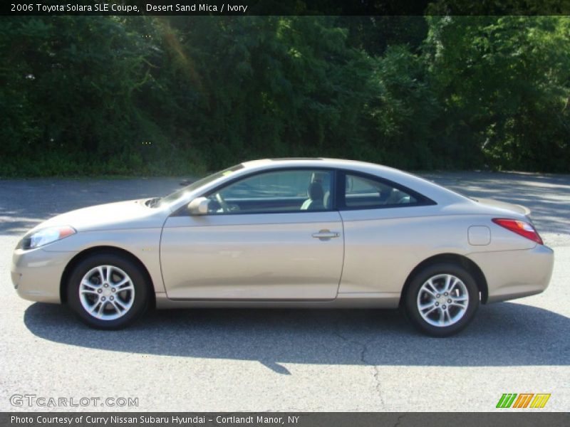 Desert Sand Mica / Ivory 2006 Toyota Solara SLE Coupe