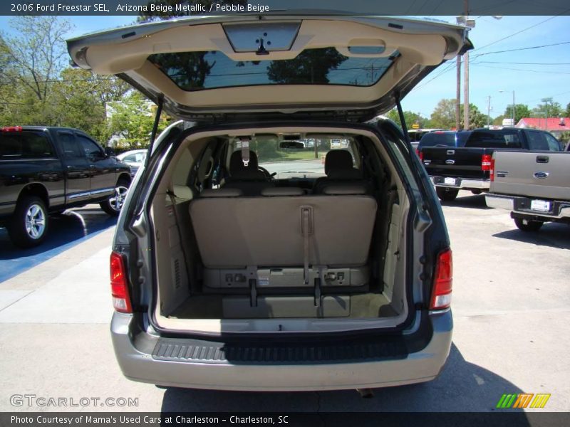 Arizona Beige Metallic / Pebble Beige 2006 Ford Freestar SEL