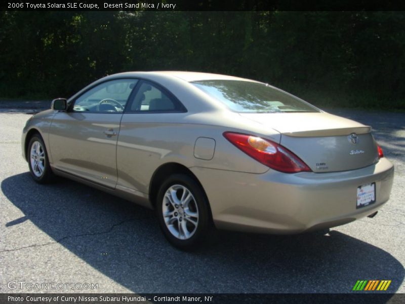 Desert Sand Mica / Ivory 2006 Toyota Solara SLE Coupe
