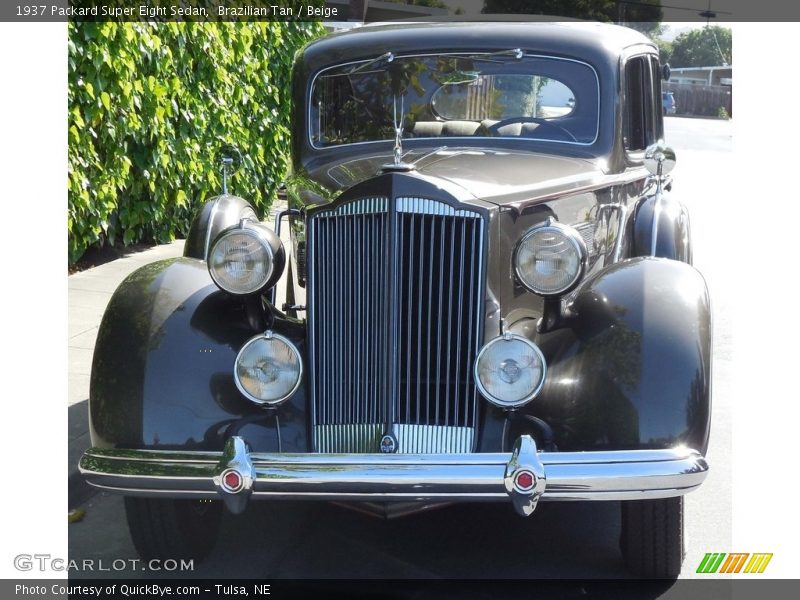 Brazilian Tan / Beige 1937 Packard Super Eight Sedan