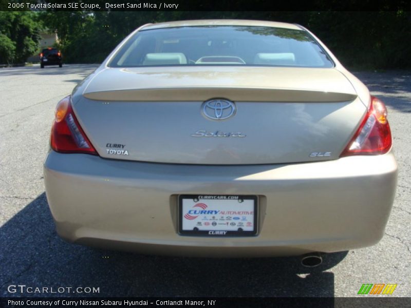 Desert Sand Mica / Ivory 2006 Toyota Solara SLE Coupe