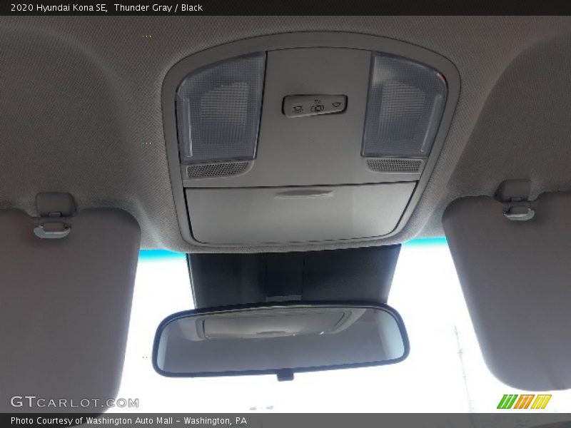 Thunder Gray / Black 2020 Hyundai Kona SE