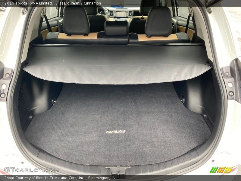 Blizzard Pearl / Cinnamon 2016 Toyota RAV4 Limited